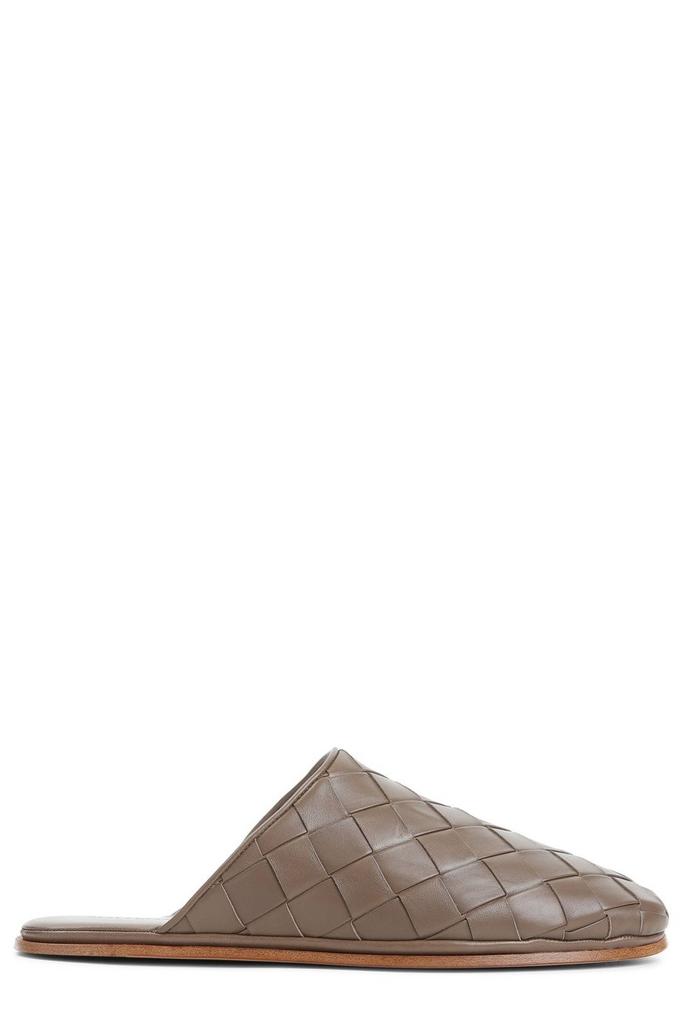 Bottega Veneta Chocolate suede Tarik slippers - Sandals