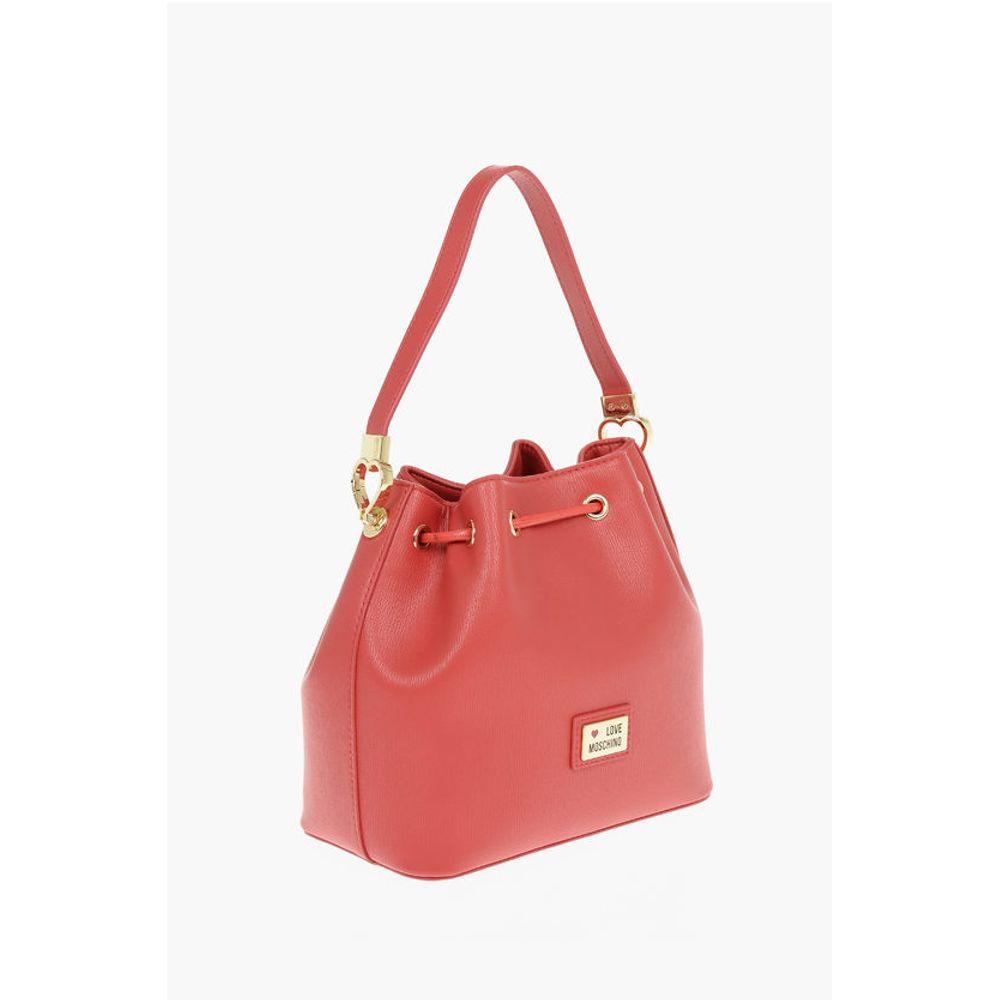 Moschino LOVE Bucket Bag with Braided Women's Rope