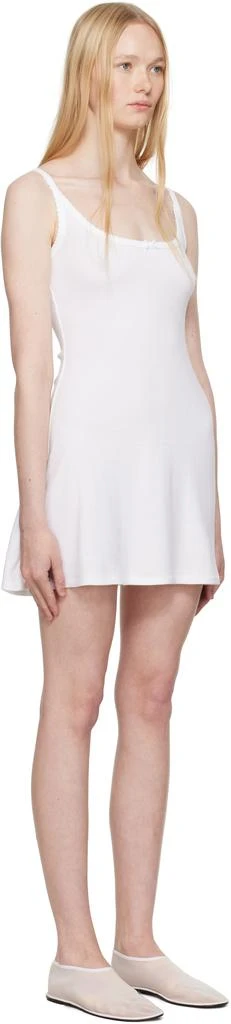 SKIMS White Drop Needle Pointelle Cami Minidress 2