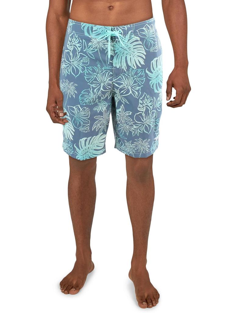 Speedo Mens Printed UPF Protection Swim Trunks