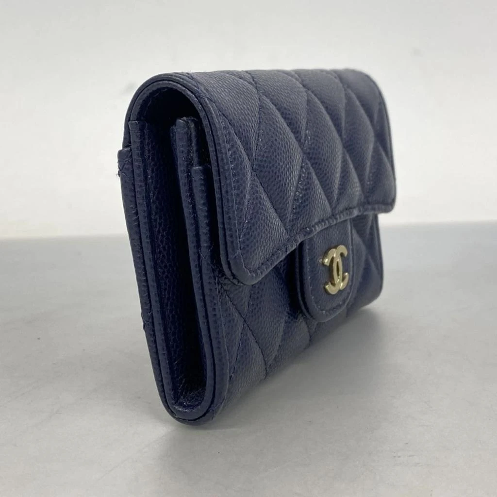 Chanel Grained Calfskin Card Case (Pre-Owned) 2