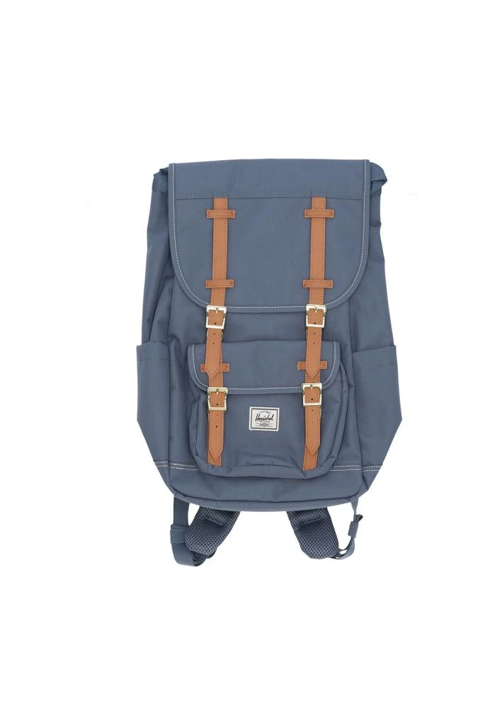 Herschel Supply Unisex Little America Mid Backpack Blue Mirage/white Stitch 1