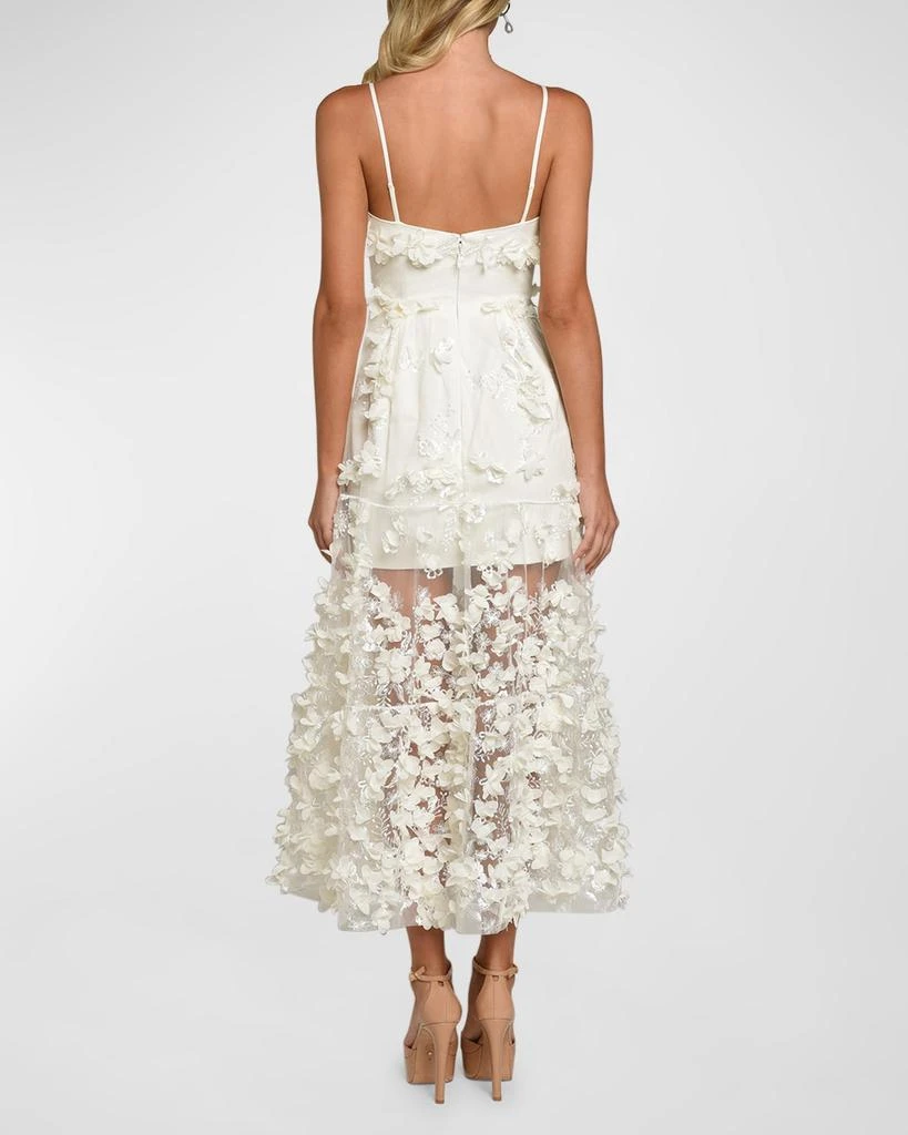 HELSI Audrey Embroidered Floral Applique Midi Dress 3