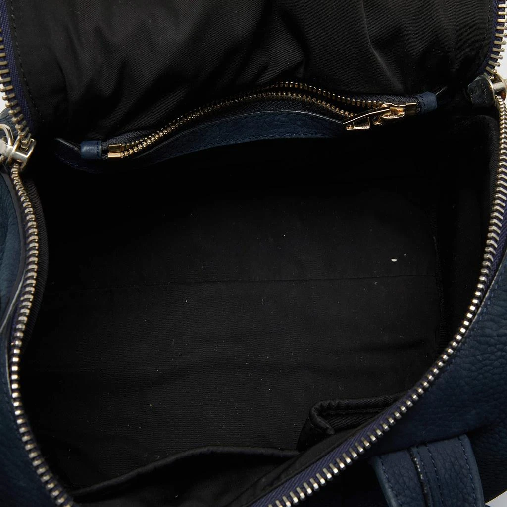 Alexander Wang Alexander Wang Blue Suede Rocco Bag 7