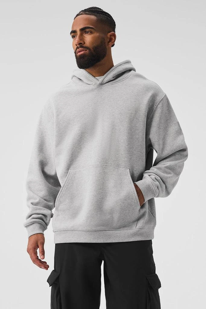 Alo Renown Heavy Weight Hoodie - Athletic Heather Grey 1