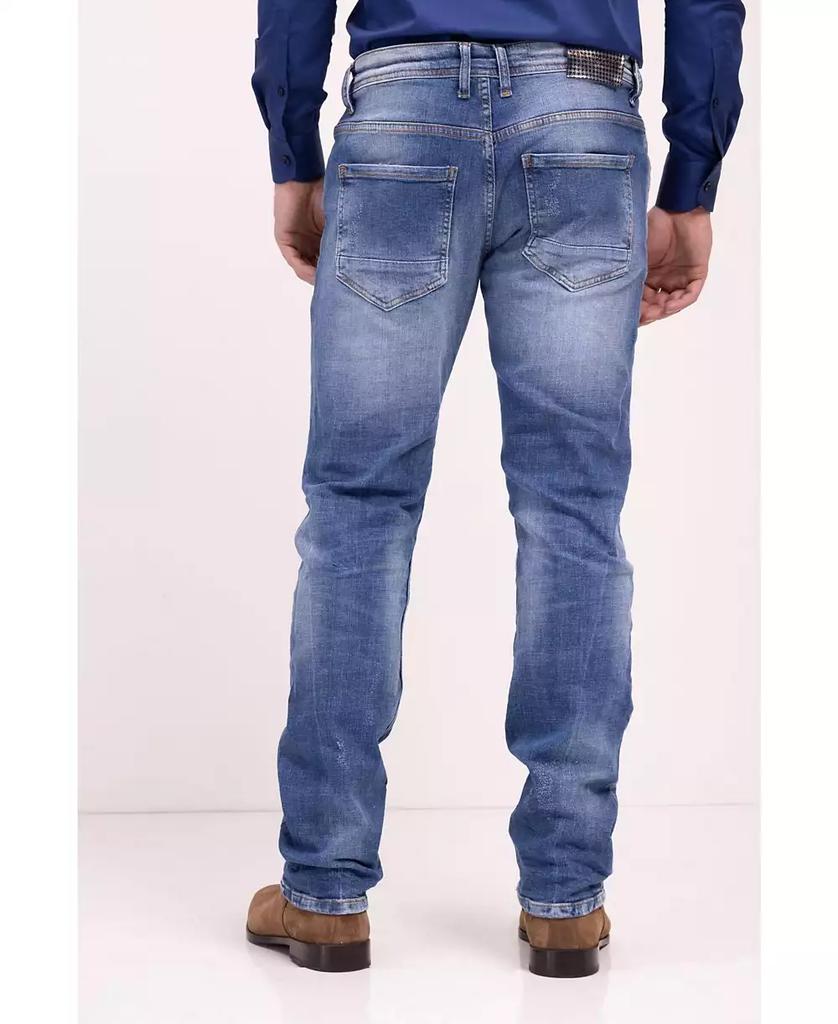 RON TOMSON Men's Modern Sanded Denim Jeans