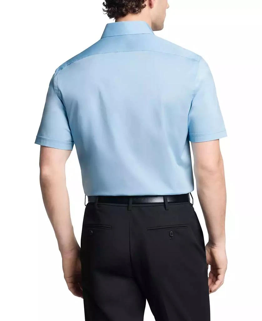 Shop Men's Flex Collar Slim Fit Short Sleeve Dress Shirt on Sale at  BeyondStyle  Get 68% Off Men's Flex Collar Slim Fit Short Sleeve Dress  Shirt with Limited-Time Flash Deals, Exclusive