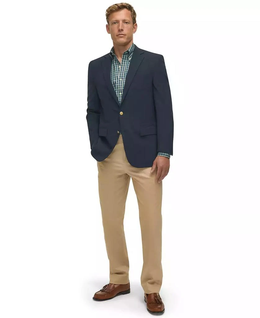Brooks Brothers Men's Classic-Fit Cotton Stretch Chino Pants 1