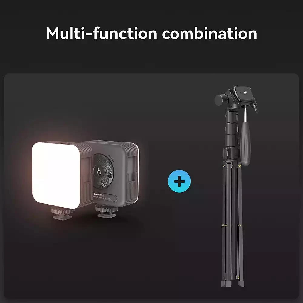 SmallRig Vibe P96 5W Bi-Color LED Video Light, Gray 9