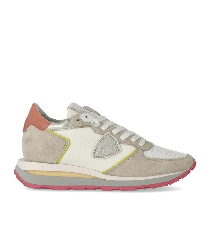 PHILIPPE MODEL Philippe Model Tropez White Pink Sneaker 1