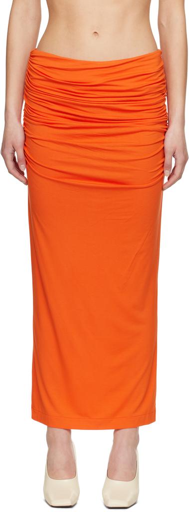 Entire Studios Sand Stretch Nylon Structured Skirt - Dresses