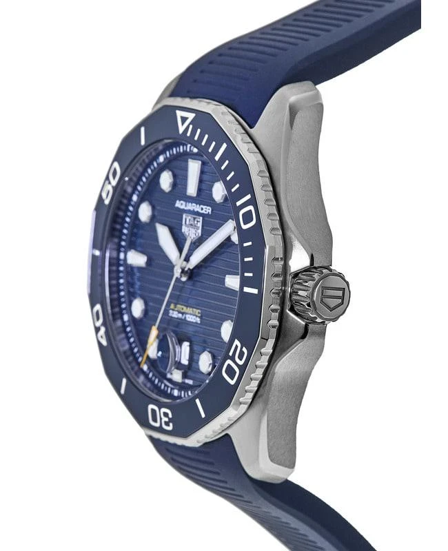 TAG Heuer Tag Heuer Aquaracer 300M Automatic Blue Dial Rubber Strap Men's Watch WBP201B.FT6198 2