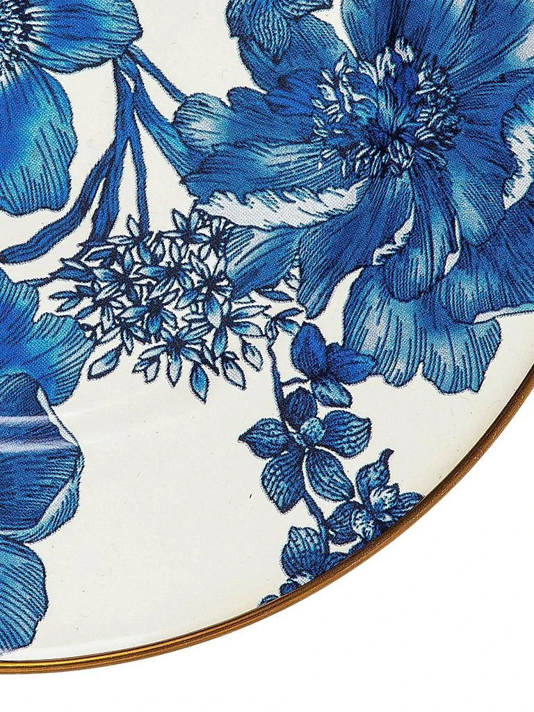 MacKenzie-Childs English Garden Royal Enamel Salad/Dessert Plate 2
