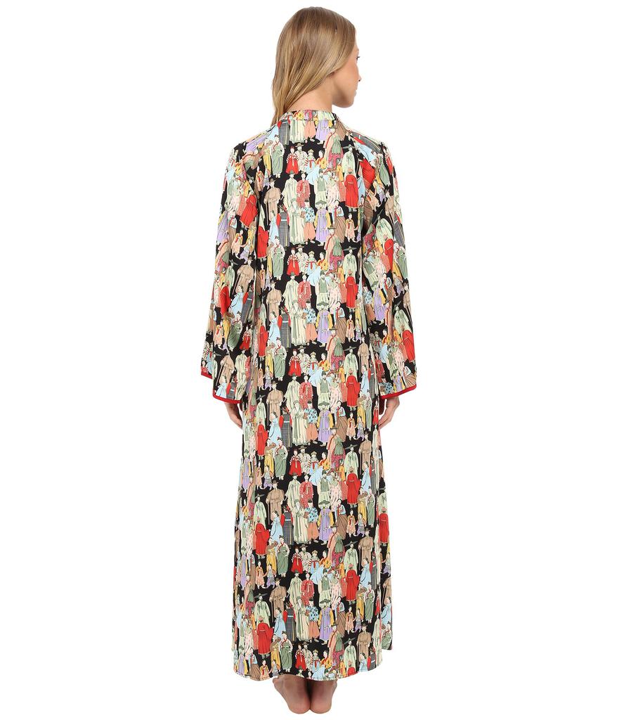 Natori Dynasty Zip Caftan