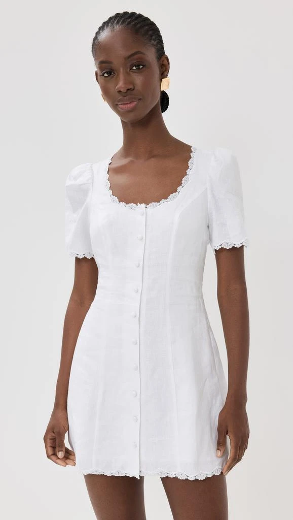 Reformation Anabella Linen Dress 6