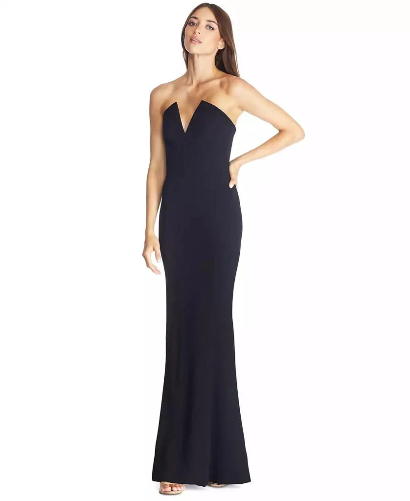 Dress The Population Women's Fernanda Strapless Gown 1