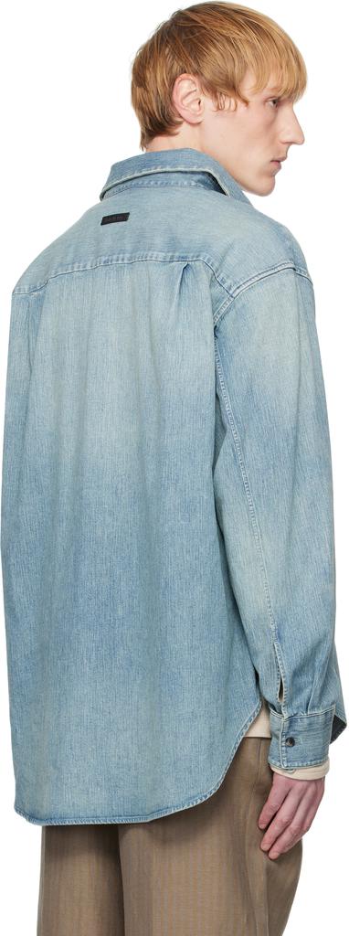 Blue Button Up Denim Shirt – On Sale Now with Up to 65% Off