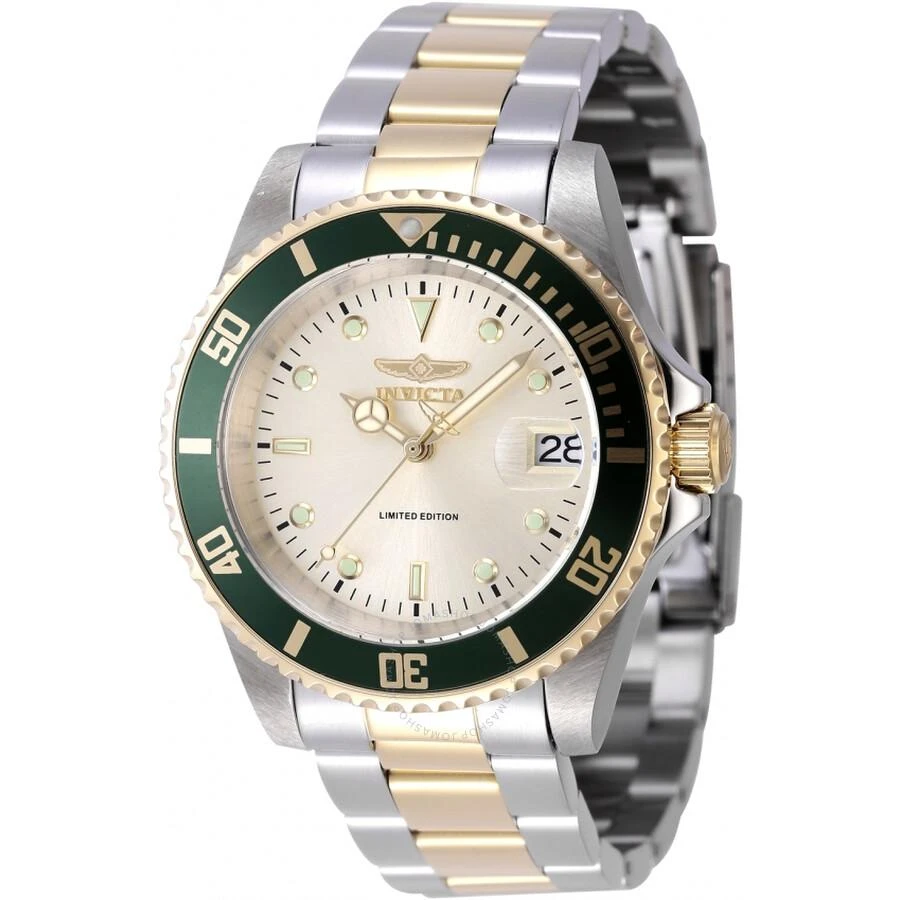 Invicta Pro Diver Date Automatic Champagne Dial Men's Watch 47395 1