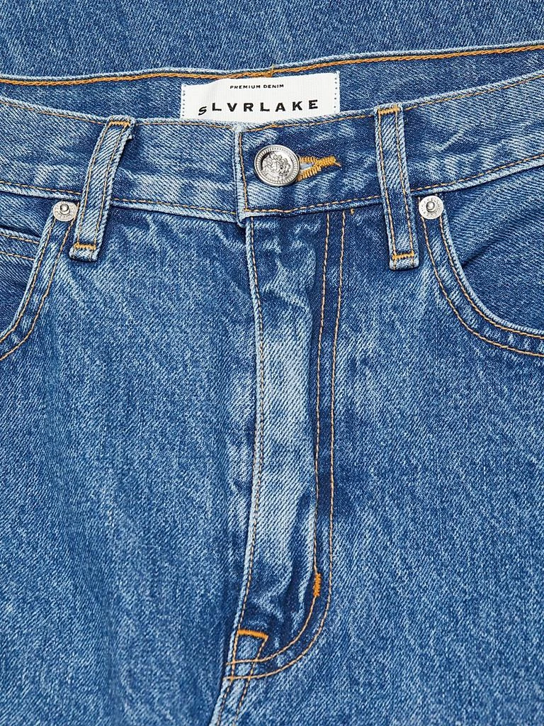 SLVRLAKE Denim A-Line Midi-Skirt 7