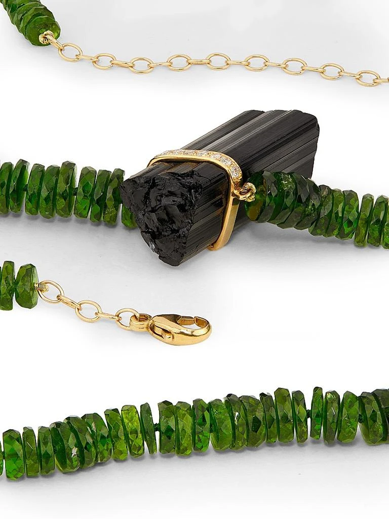 Jia Jia Aurora 14K Yellow Gold & Multi-Gemstone Beaded Pendant Necklace 3