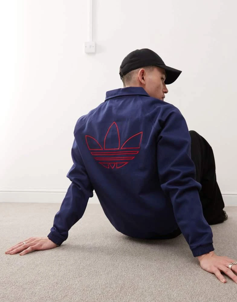 Adidas adidas Originals Arsenal Terrace Icons Drill Top in blue 1