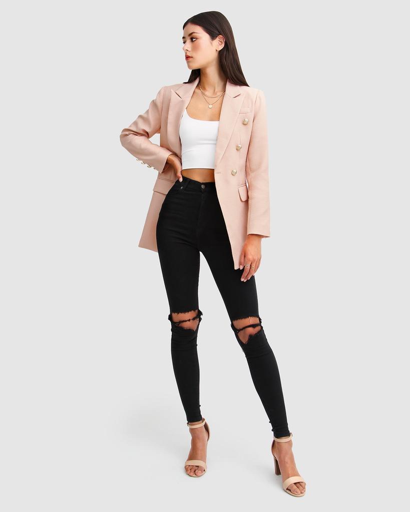 Belle & Bloom Princess Polina Textured Weave Blazer