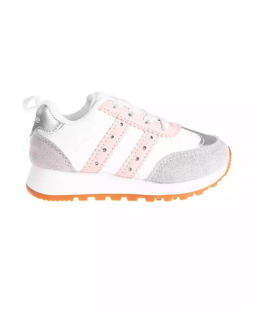 Bebe Toddler Girls Jogger with Rhinestones Shoe