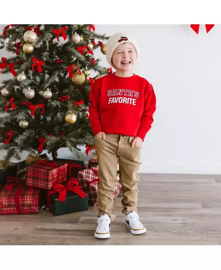 Sweet Wink Boys Christmas Truck Patch Christmas Beanie 3