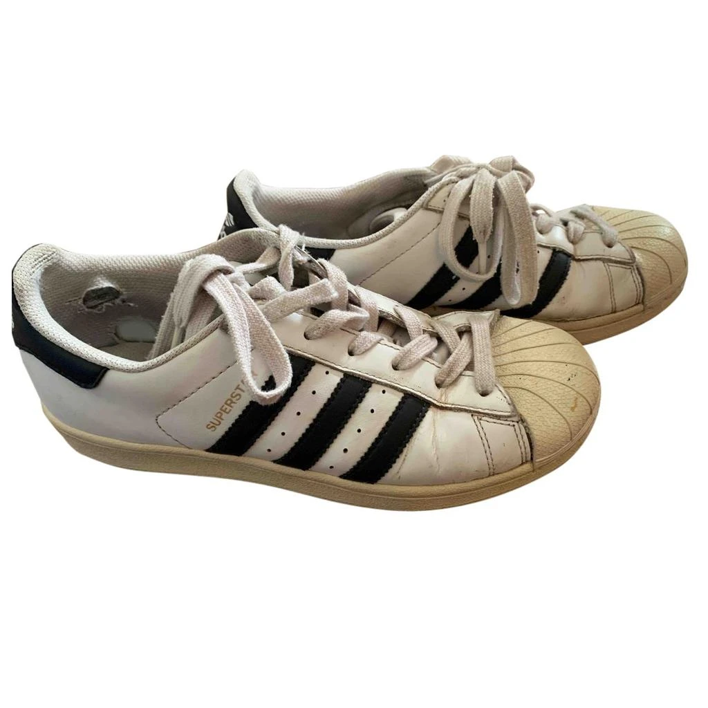 Adidas Adidas Superstar leather trainers 1