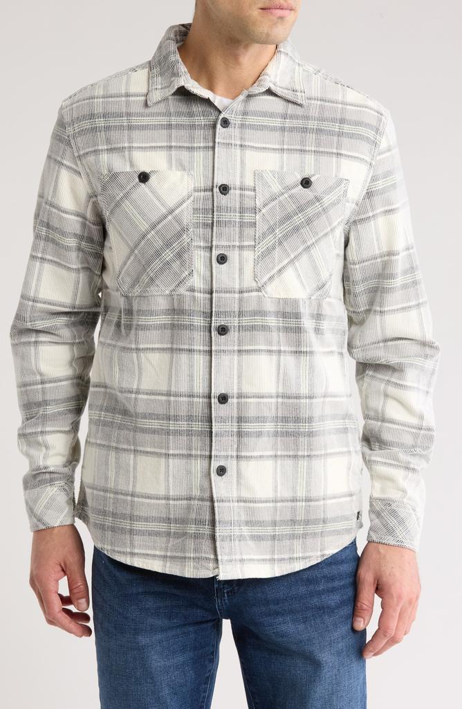 Buffalo Ston Plaid Cordruoy Shirt Jacket