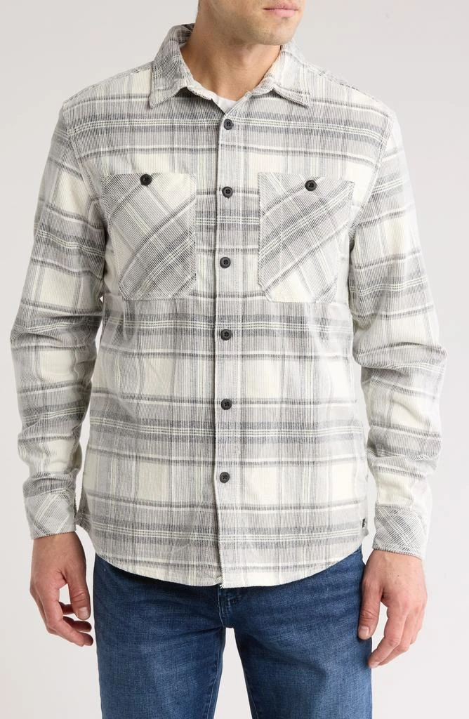 Buffalo Jeans Ston Plaid Cordruoy Shirt Jacket 1