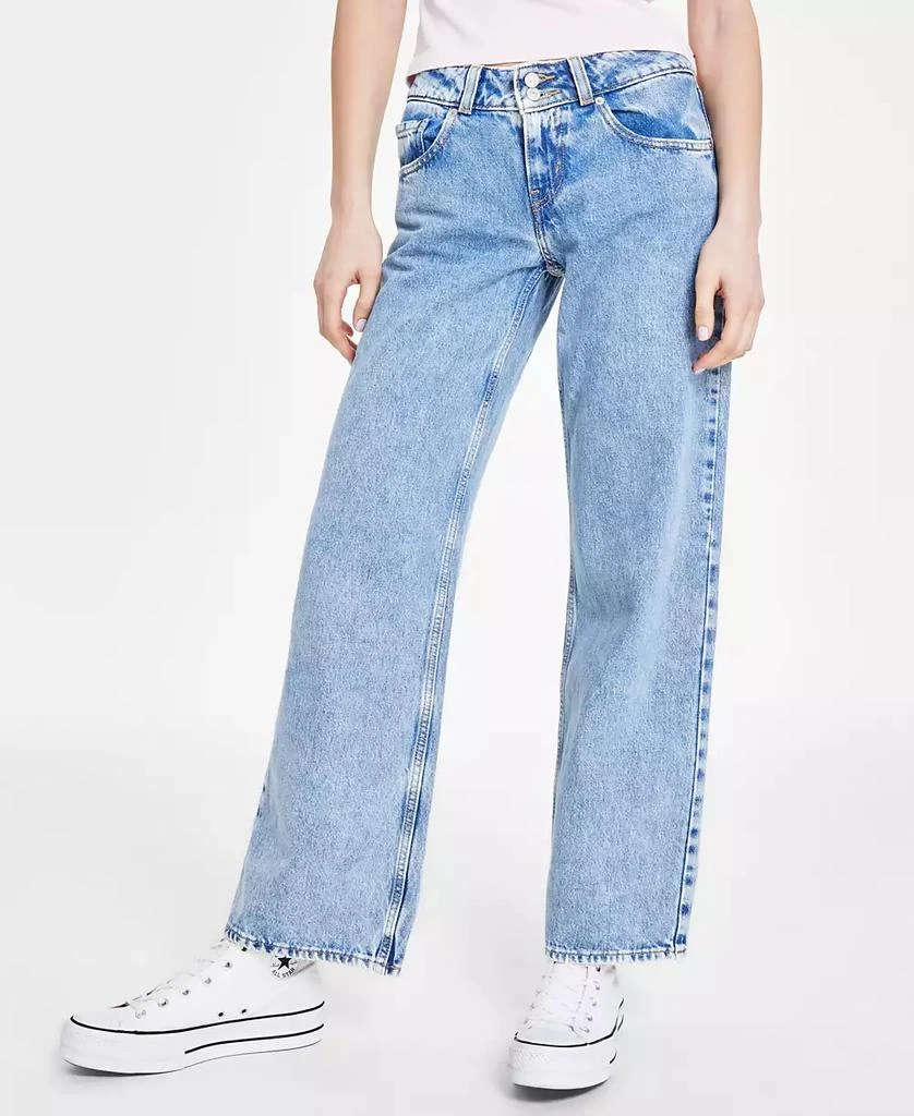 Levi's Women's Super-Low Double-Button Relaxed-Fit Denim Jean 1