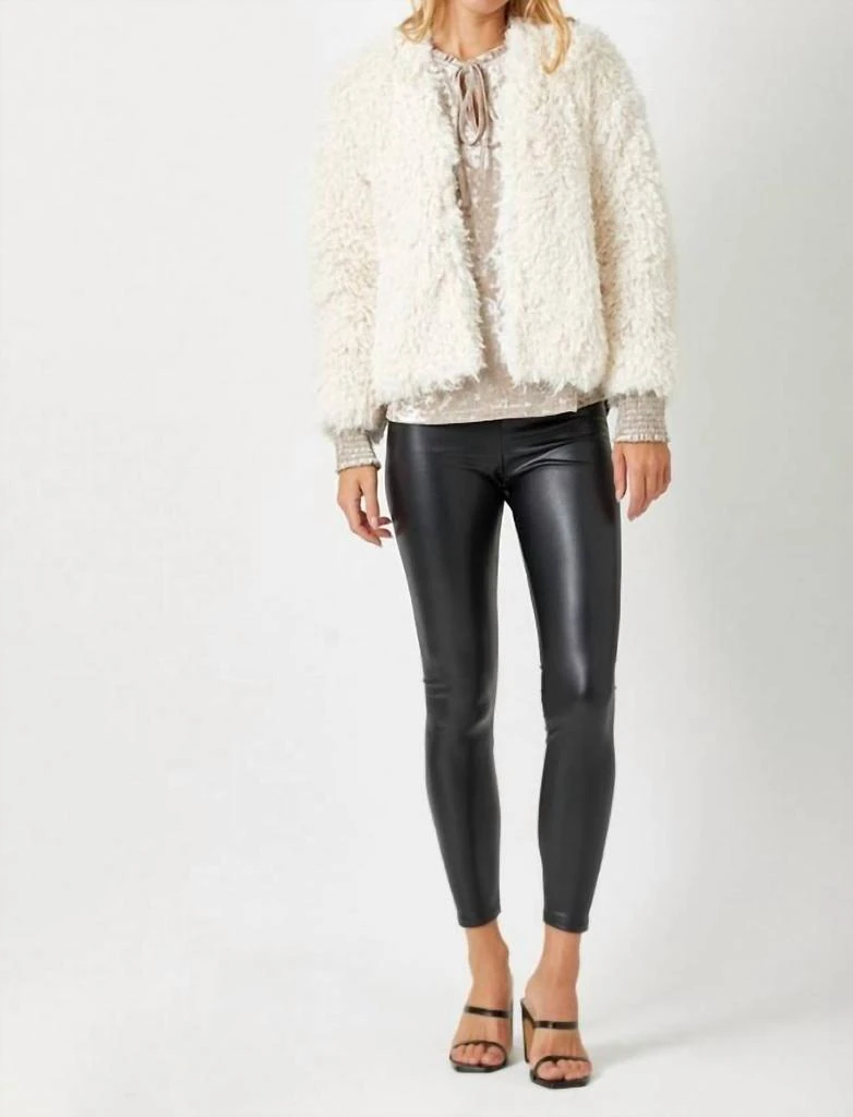 mystree Mystree - Faux Fur Open Jacket
