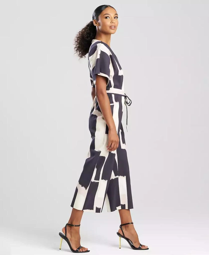 Natori Women's Printed V-Neck Jumpsuit 2