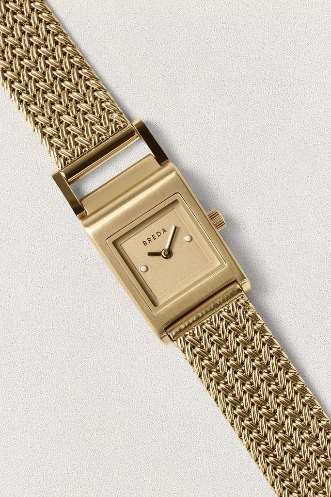 BREDA BREDA Revel Tethered Mesh Bracelet Analog Quartz Watch 4