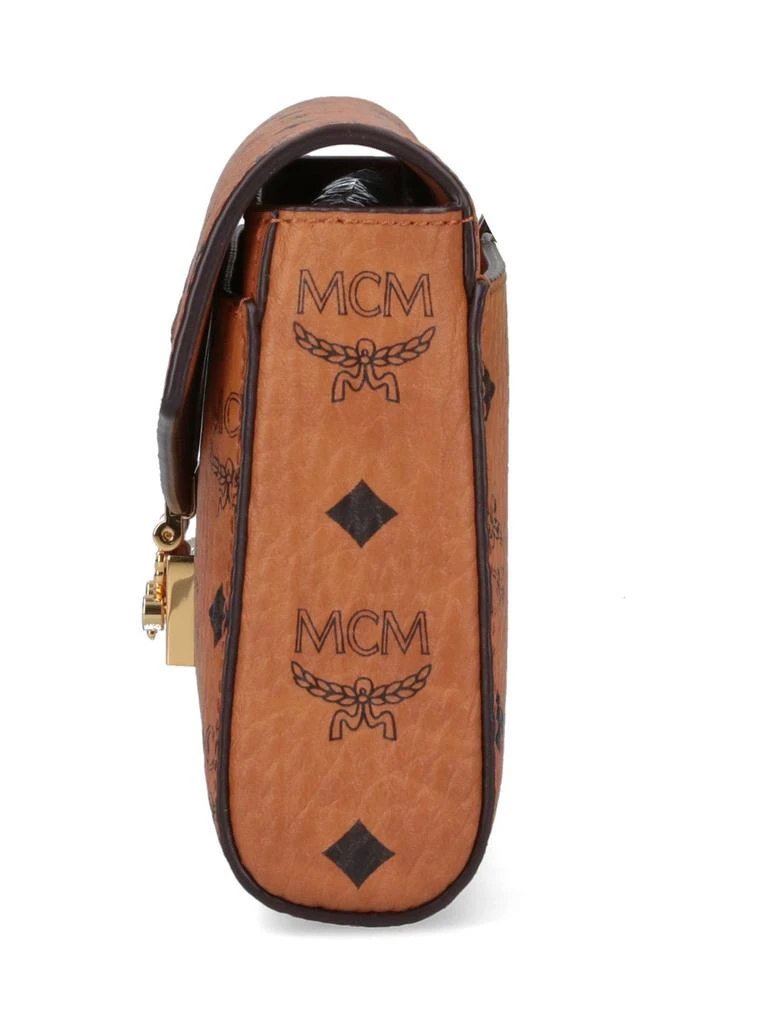 MCM MCM Tracy Flap Logo Printed Crossbody Bag 4