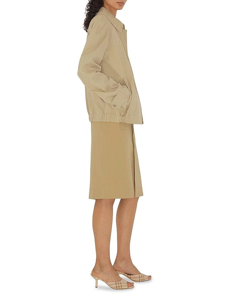 Burberry Mews 65MM Check Linen-Blend Mules 7