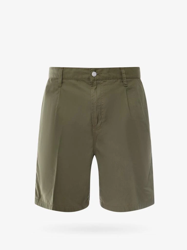 Carhartt WIP Cotton bermuda shorts with back logo patch 1