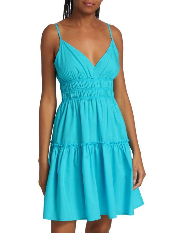Rails Carmen Knee Length Smocked Dress 1