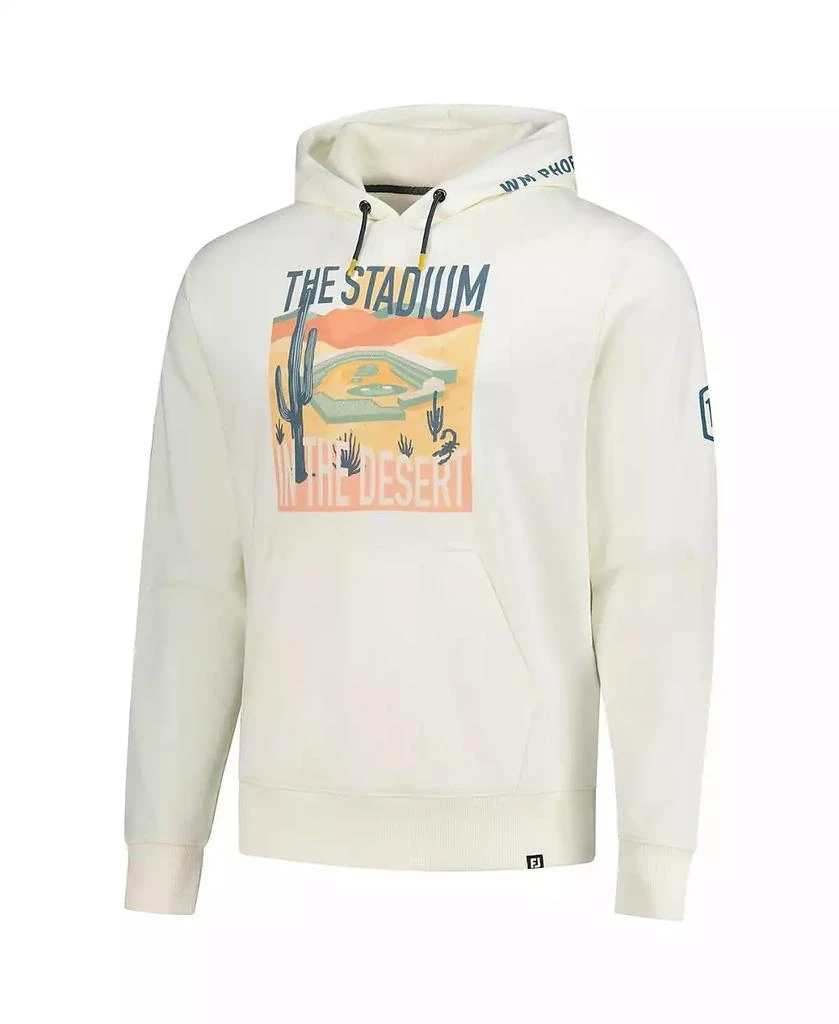 FootJoy Men
s Cream 2025 WM Phoenix Open Stadium Pullover Hoodie 2