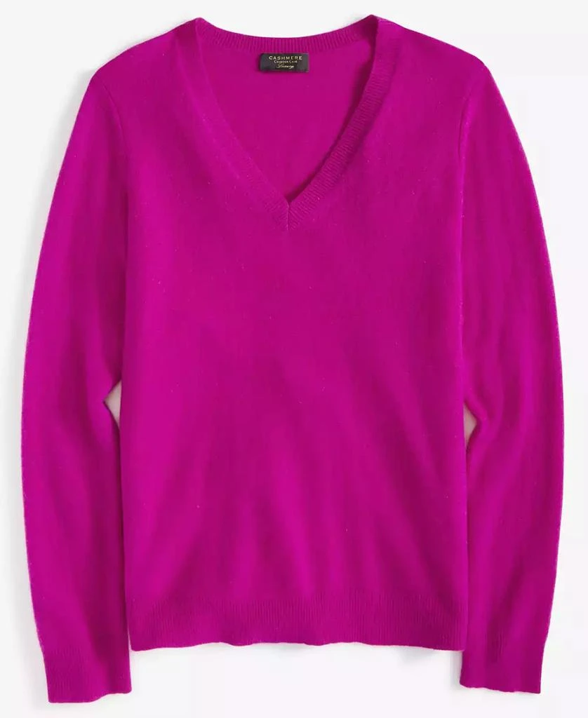 Charter Club 100% Cashmere Women's V-Neck Long-Sleeve Sweater, Created for Macy's 3