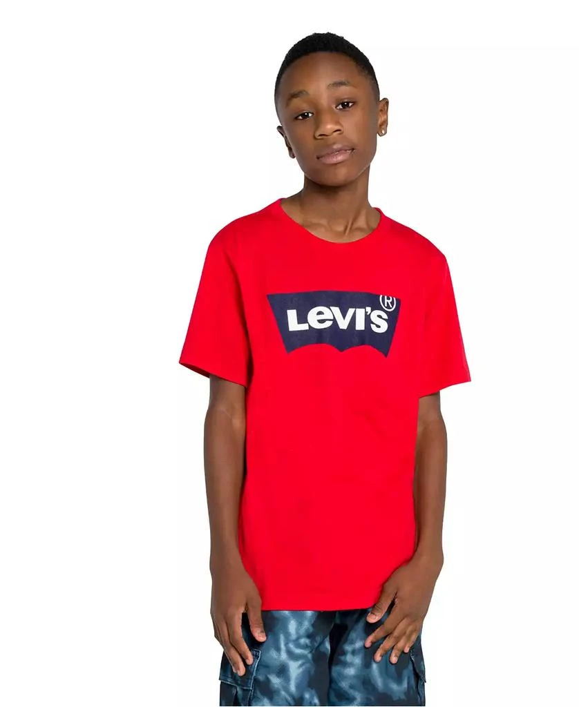 Levi's Big Boys Batwing Logo Crewneck Jersey T-shirt 1