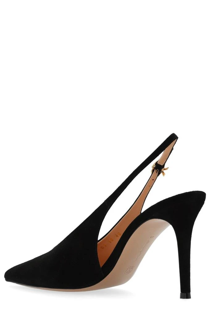 Gianvito Rossi Gianvito Rossi Robbie Pointed Toe Slingback Pumps 3