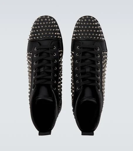 Christian Louboutin Louis Spikes leather sneakers 4