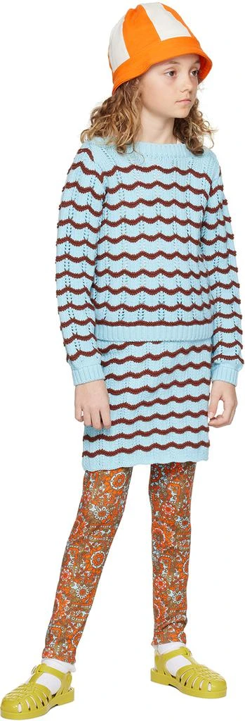 Misha & Puff Kids Blue Rio Skirt 4
