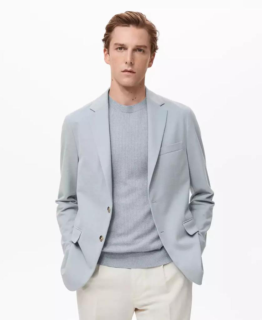 Mango Men's Verner Slim Fit Cotton Blazer