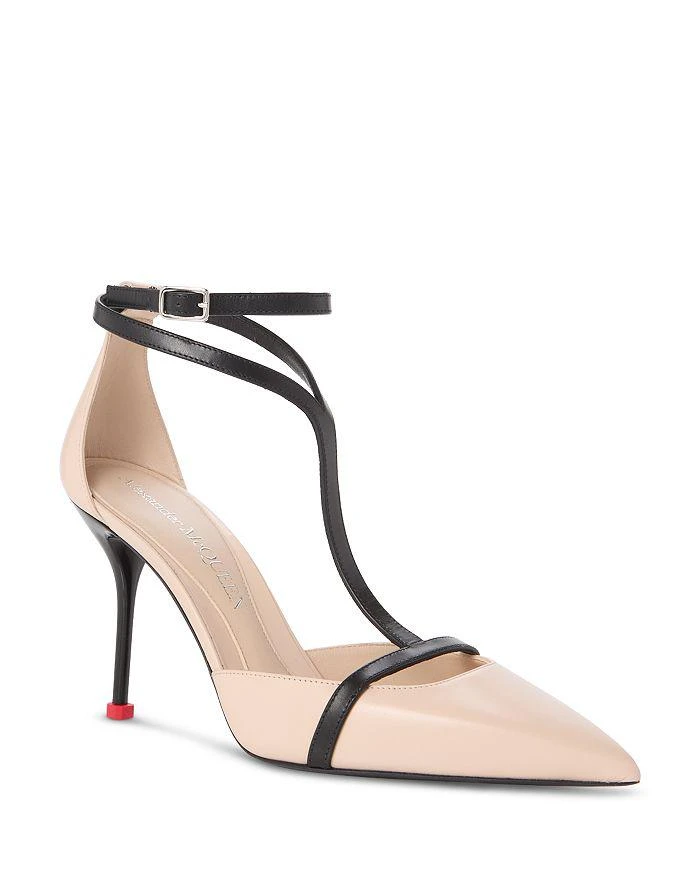 Alexander McQueen Women's Strappy High Heel Pumps 1