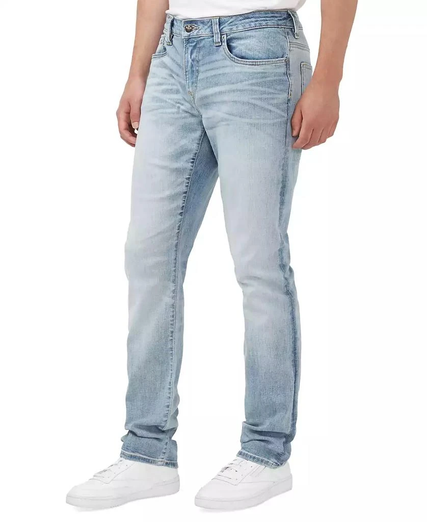 BUFFALO David Bitton Men's Slim Ash Crinkled Stretch Denim Jeans 3