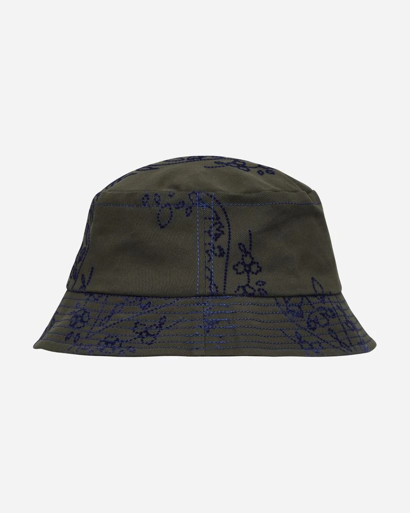 Paria Farzaneh Flock Hat Green 3