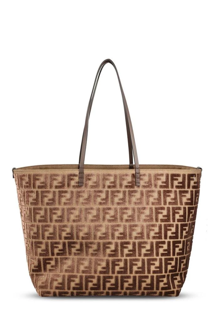 Fendi Fendi Roll FF Jacquard Large Tote Bag 2
